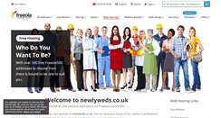 Desktop Screenshot of newlyweds.co.uk